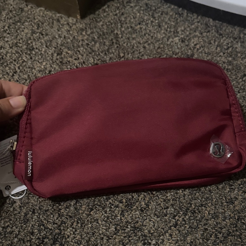 Lululemon Athletica Men's Deep Red Toiletry Bag